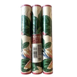 Waverly Floral Btanical Wallpaper Border